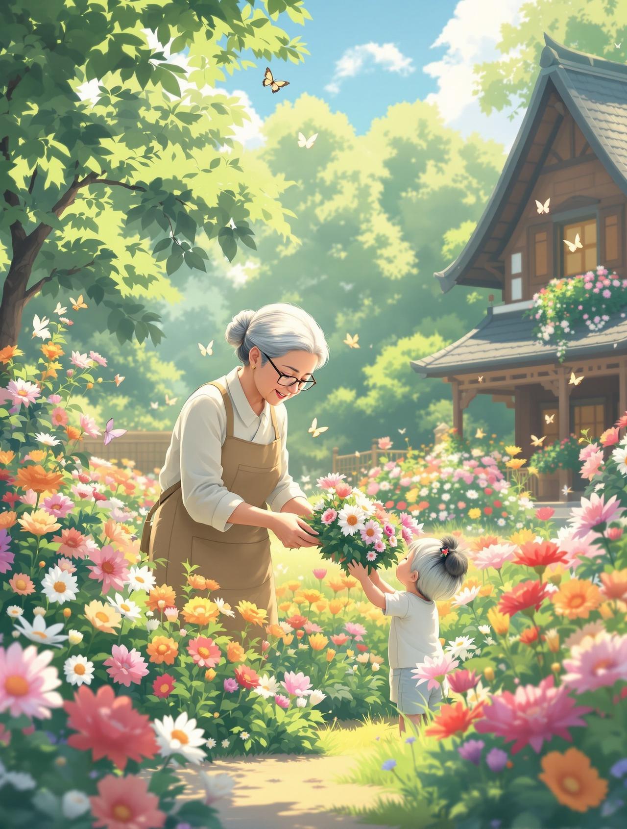 漫剧工场 - 外婆的小花园