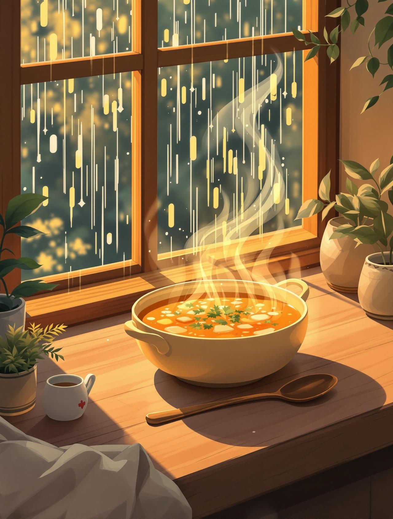 漫剧工场 - 雨天一碗汤