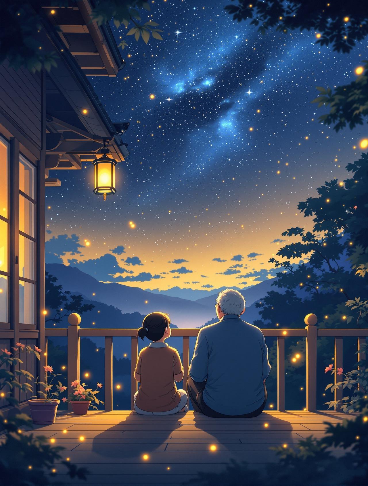 漫剧工场 - 星河来信 - 暖心家庭动漫短剧封面